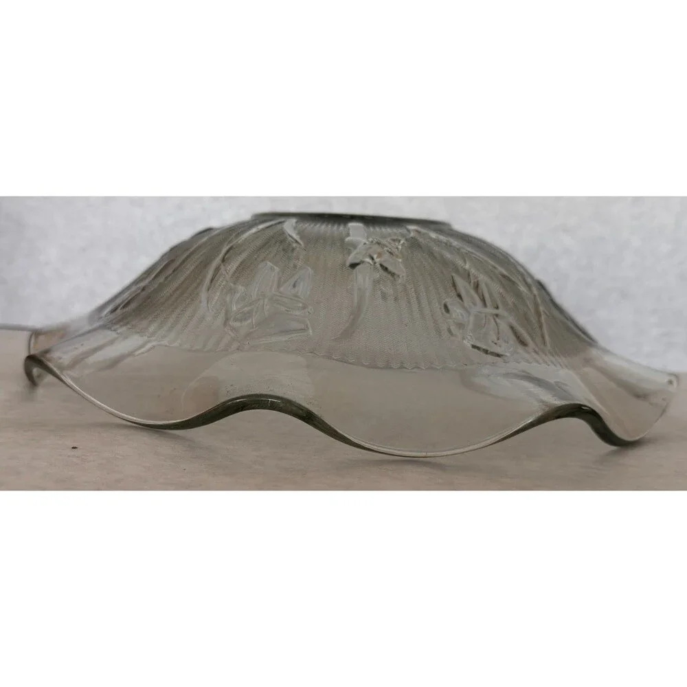 Iris & Herringbone Bowl by Jeannette Glass Company